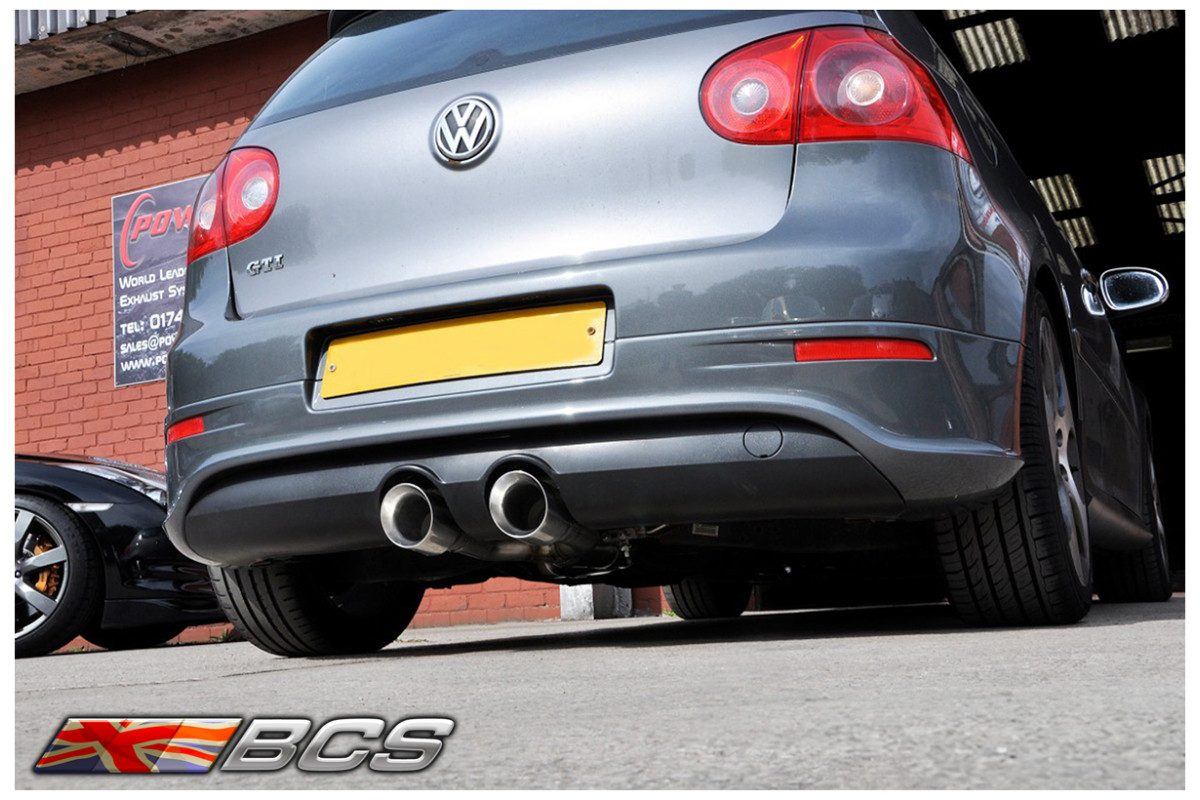 VW Golf GTi Mk5 TFSi 2004/2008 Cat Back Exhaust (R32 Style)